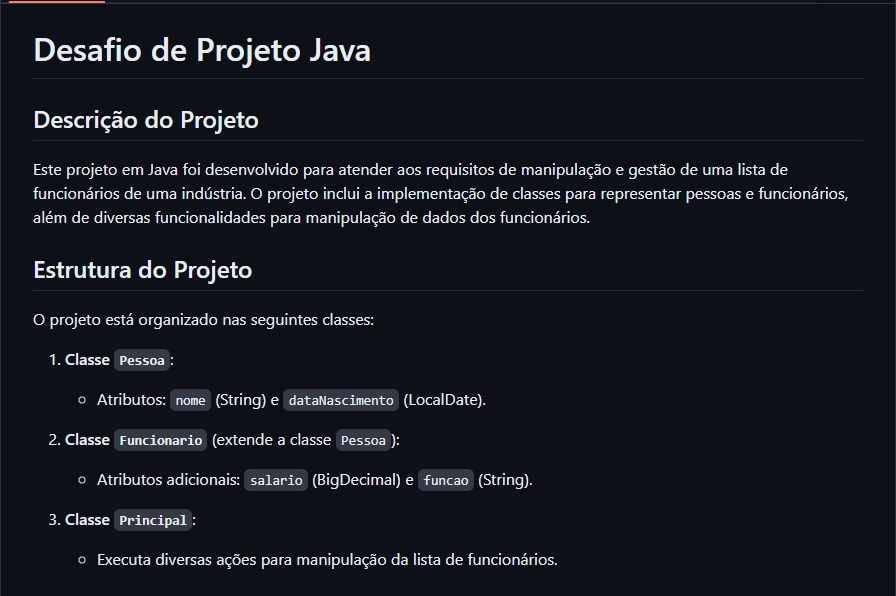 Tratamento de dados com java